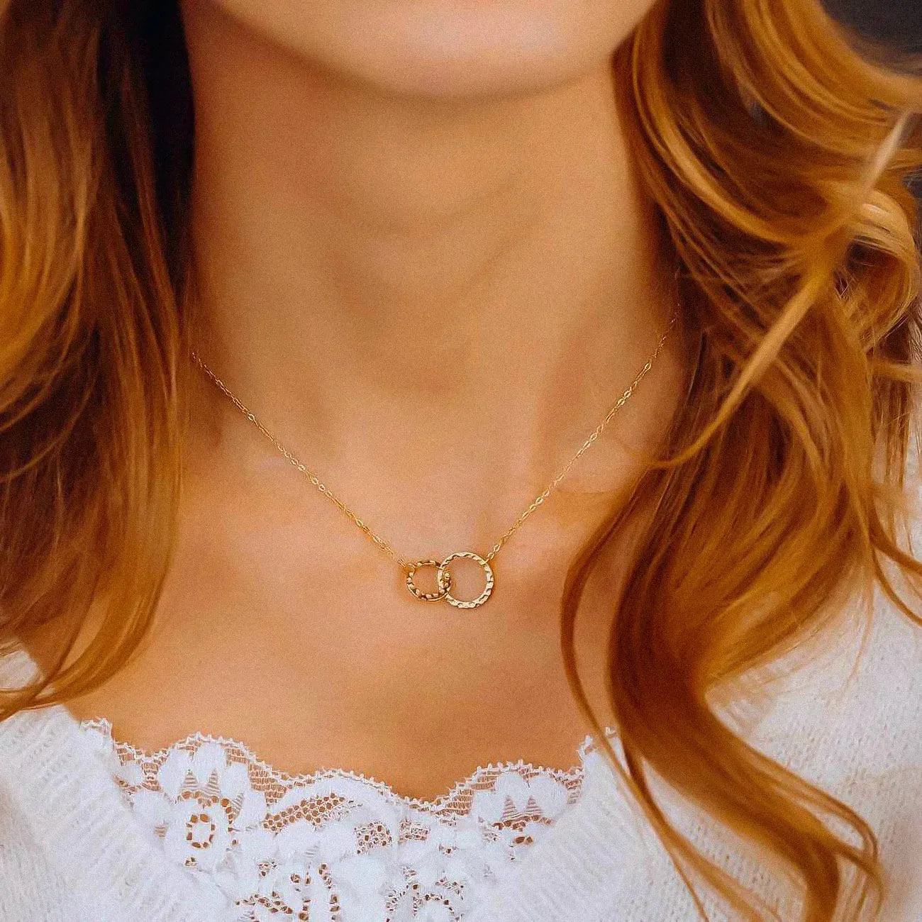 Golden Twins Necklace