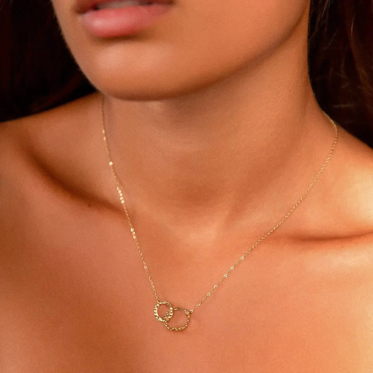 Golden Twins Necklace