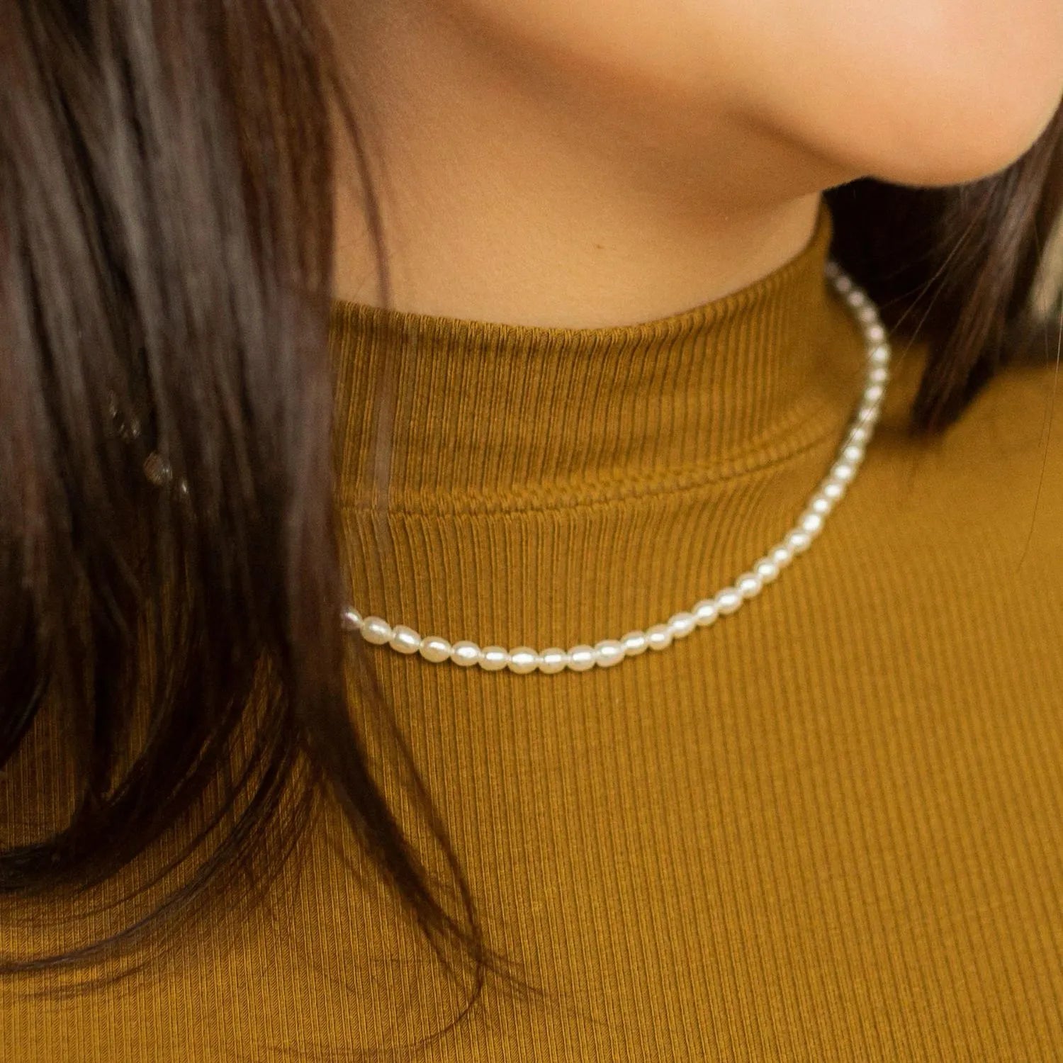 Pearl Lariat Necklace