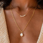 Baroque Small Pearl Necklace