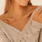 Golden Twins Necklace