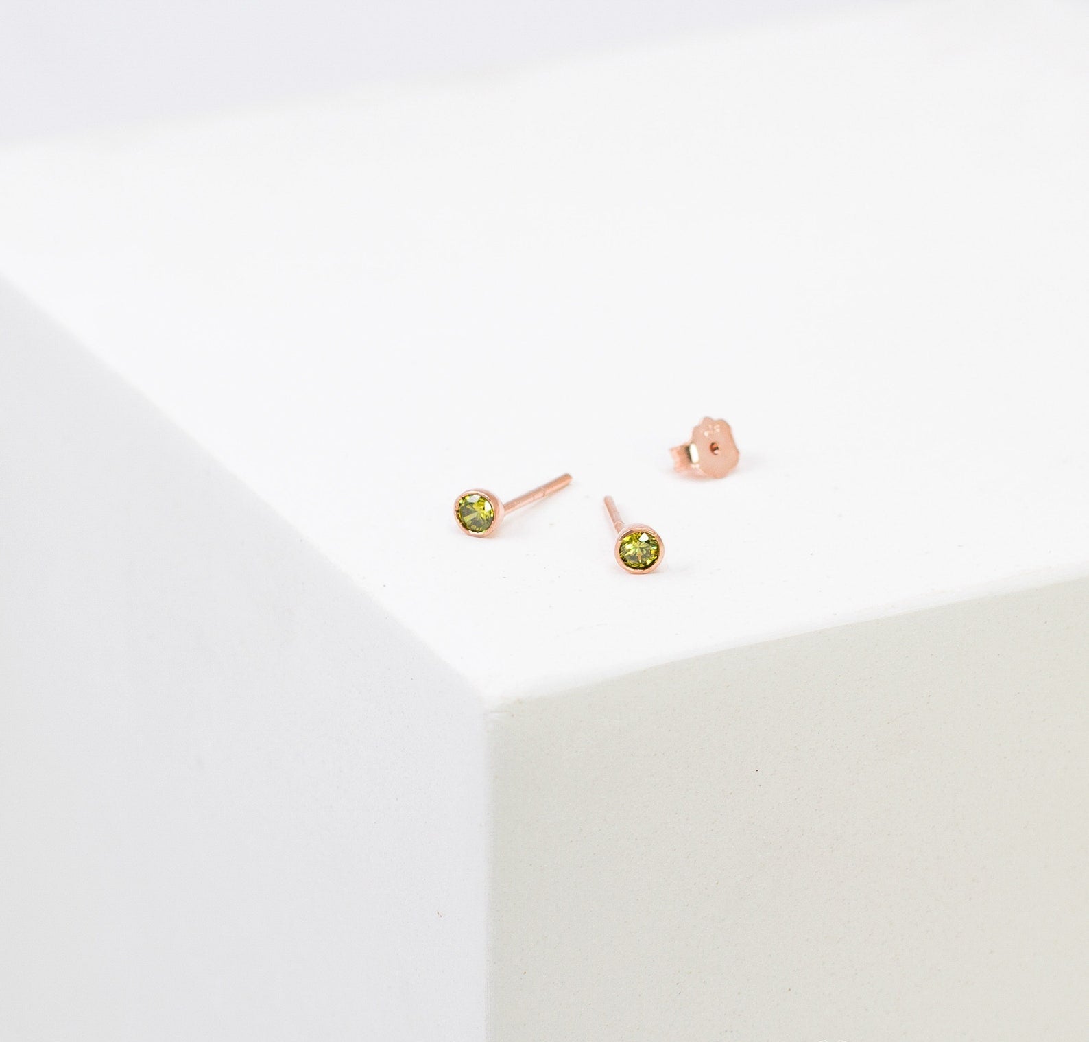 Birthstone Studs