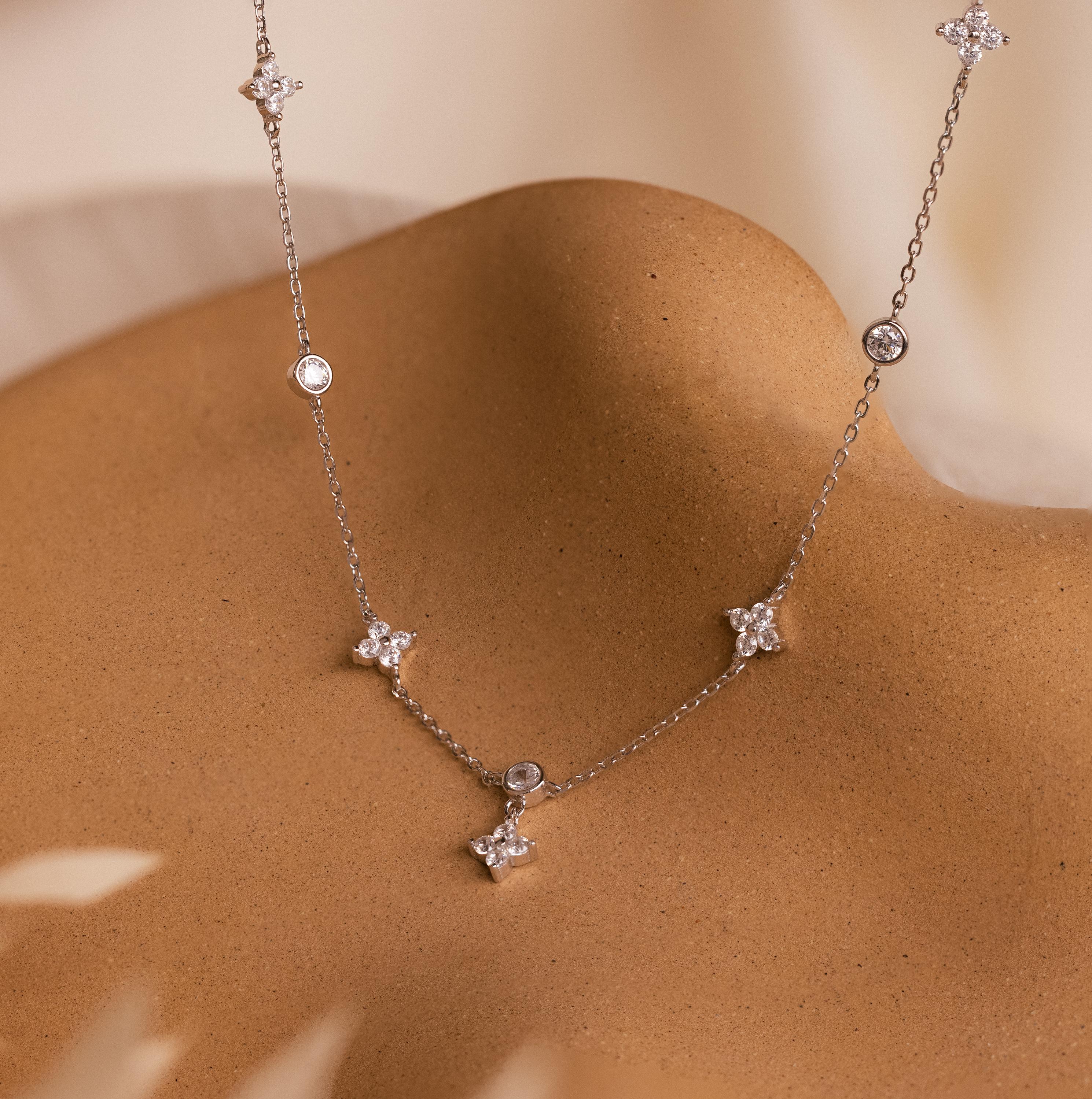 Sparkling Diamond Necklace