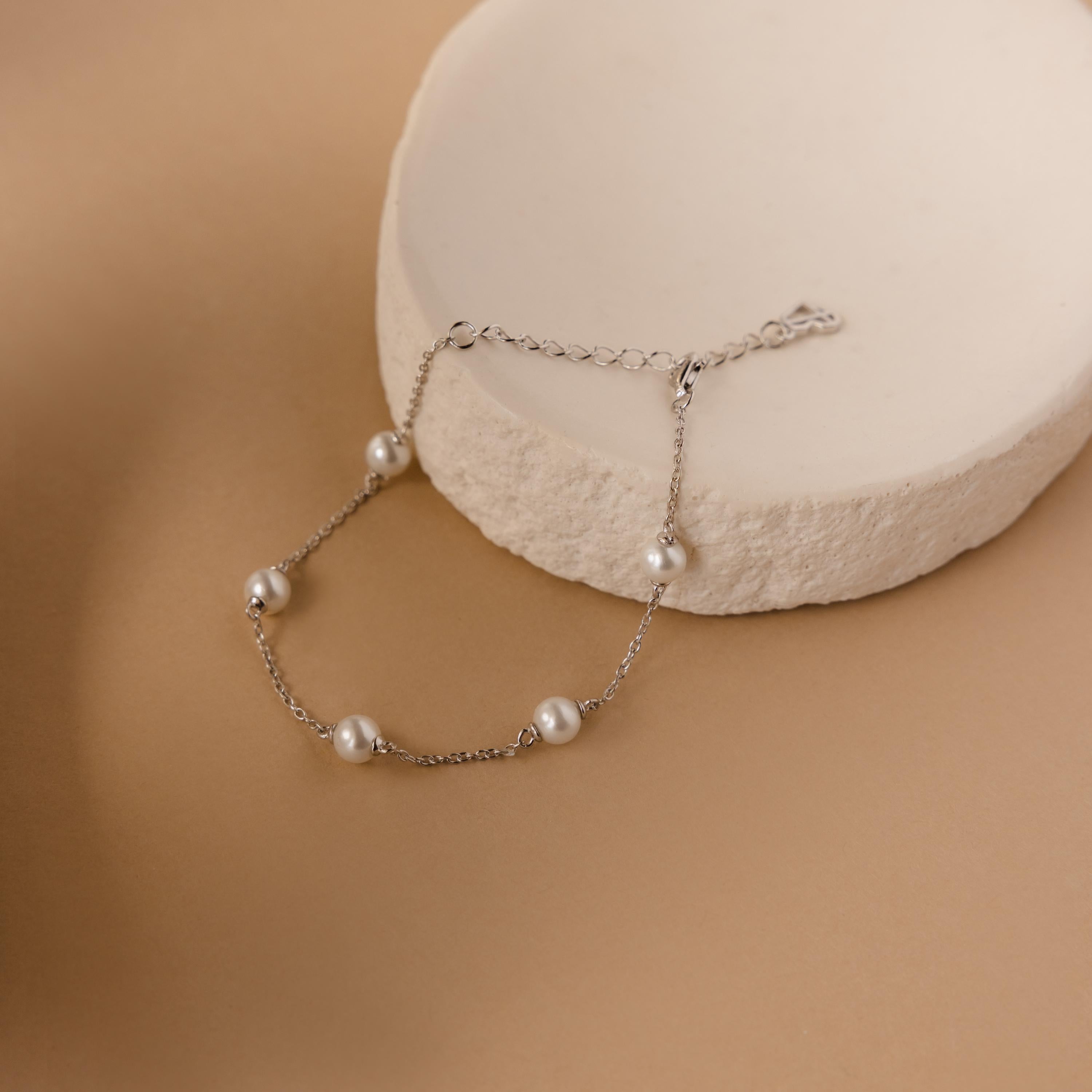 Pearl Station Bracelet