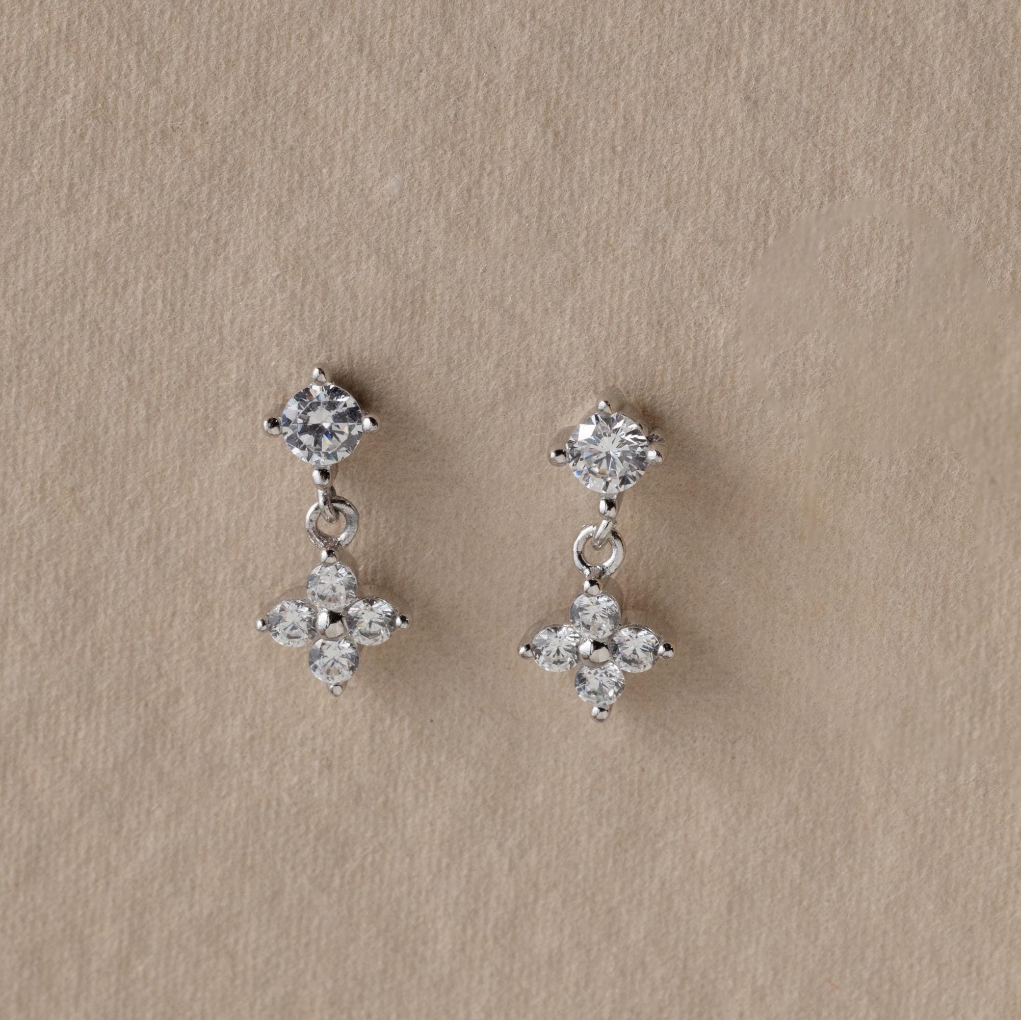 Ivy Flower Studs